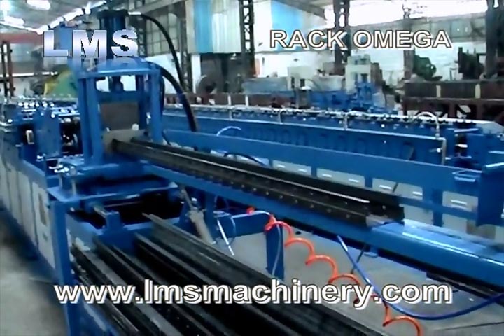 LMS SELECTIVE RACK OMEGA SECTION ROLL FORMING MACHINE